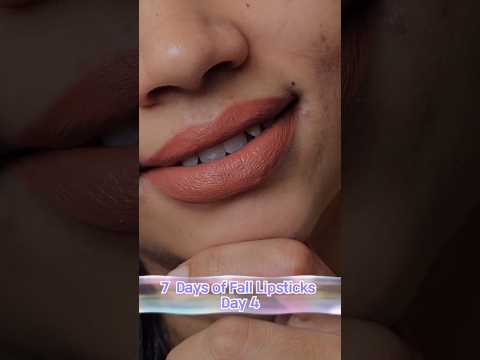 Shade in description #lipsticktutorial #lipstick #lipswatches #falllipsticks #darklipstick