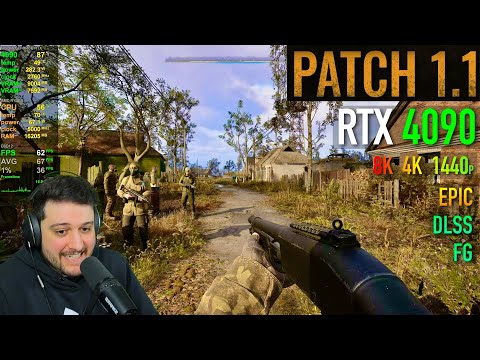 S.T.A.L.K.E.R. 2 - Patch 1.1 Testing... Is it Running any Better? ( RTX 4090 retest )