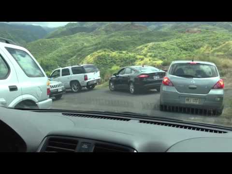 Caught in a Maui traffic jam