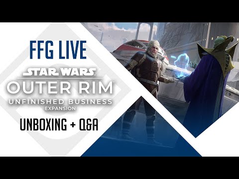 Unfinished Business for Star Wars: Outer Rim | Unboxing