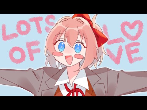 Sayori is happy to see you [DDLC Animation]