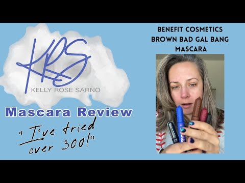 Benefit Cosmetics - Bad Gal Bang Brown Mascara Review!