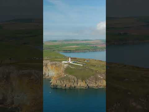 Scotlands most southernly lighthouse the Mull of Galloway Lighthouse #lighthouse #scotland #shorts