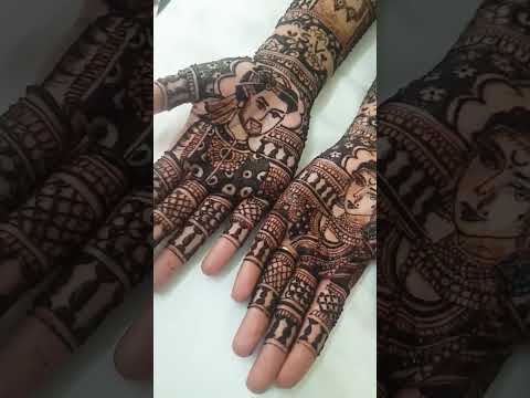 New Beautiful Mehendi Design For Bride 🤩😍 #love #Trending #marathisong#Mehendilover