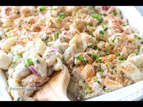 Tuna Macaroni Salad - Easy Pasta Salad Recipe | I Heart Recipes