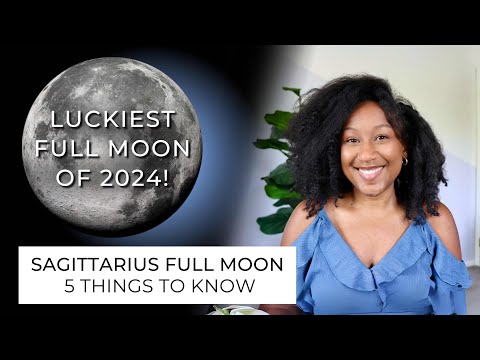 Full Moon May 22nd / 23rd - THE LUCKIEST MOON ♐️🍀