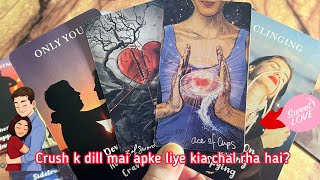 Crush Energies | Unke Dil Mein Aapke liye Kya Chal Raha hai?♥️🌹 Hindi tarot card reading