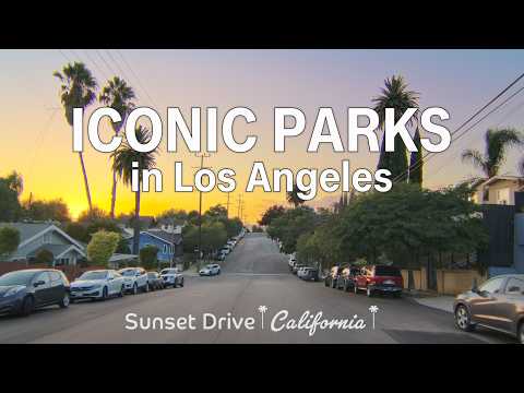 Sunset Drive Through Los Angeles’ Iconic Griffith & Echo Park