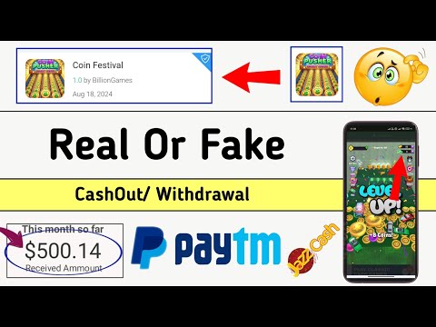 Coin Festival Real Or Fake - Coin Festival Game Withdrawal - Coin Festival Review