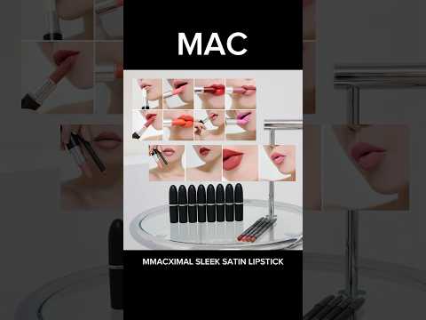 맥 맥시멀새틴립스틱 8종 + 맥립펜슬 4종 #mac #macximal #maclipstick #맥립펜슬 #오버립 #립발색 #맥신상