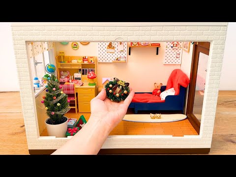 Cutest mini desk installation ASMR Mini bedroom