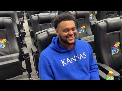 Logan Brown happy to be a key part of KU's offensive line