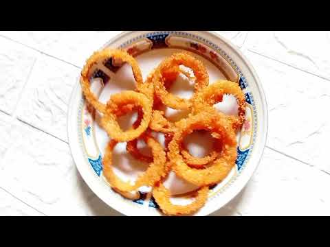 ONION RING RECIPE | BUAT BAWANG BOMBAY GORENG MUDAH BANGETB