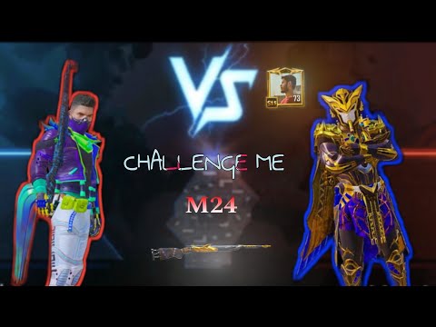 X Suit Player Challenge me 1 v 1 M24 !!BGMI Conqueror player 😱 SAMSUNG,A4,A5,A6,A7,A10,A20,A30,A51