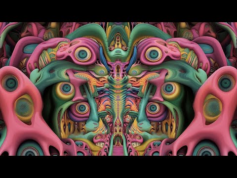 DMTPORTAL - maelstrom of morphing matter (4K Hypnotic Journey Through Ever-Shifting Realms)