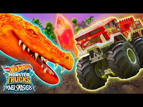 This is What Happens When You Mess with Monster Trucks! | Hot Wheels Monster Trucks Power Smashers