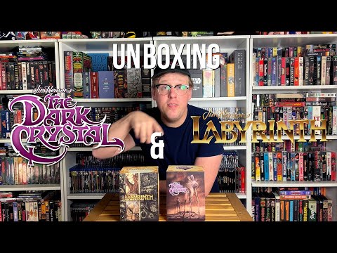 Labyrinth | The Dark Crystal | Limited Edition Collector’s Sets | UNBOXING | 4K + Blu-ray