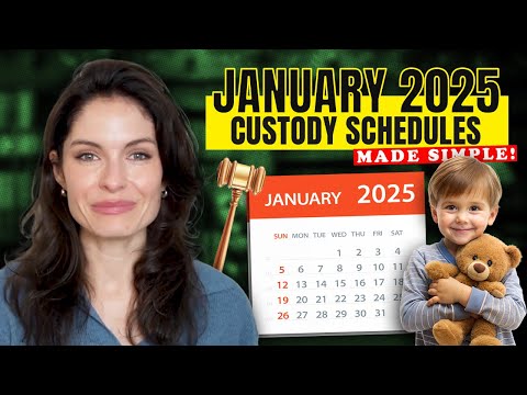 Mastering January 2025 Custody Schedules Made Simple!