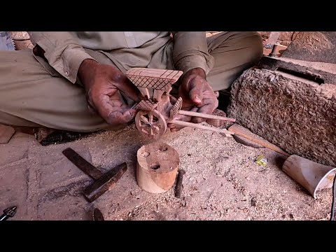 Project of Making Mini Wooden hand Cart