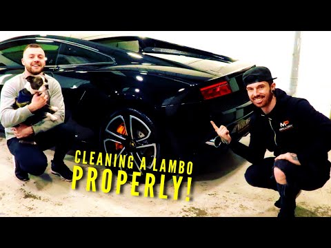 Giving Mat Armstrong’s Twin Turbo Lamborghini Gallardo a Proper Wash!