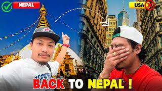 USA basna maan lagena || why i am coming back to Nepal 🇳🇵 || MRB Vlog ||