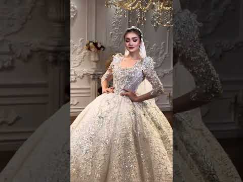 Amanda Novias luxury wedding dress bling bling