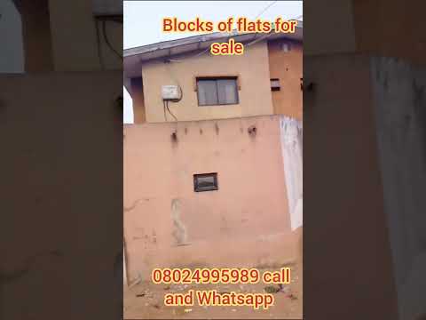 BLocks of flat for sale at Ejigbo Lagos for #60代