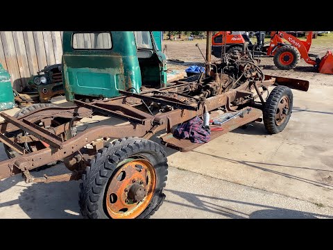 1958 Dodge Power Wagon V8 Engine Removal - 4x4 Truck