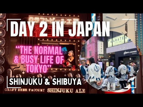 Day 2 in Japan “Capturing the Normal and Busy day of the City”