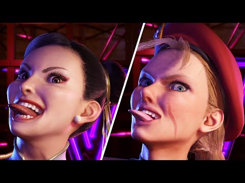 Juri was possessed by many characters. Street Fighter6 MOD