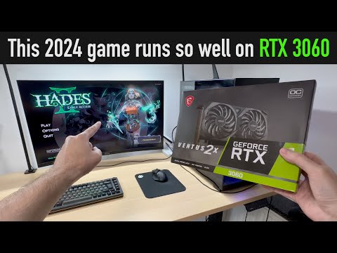 RTX 3060 vs HADES 2 [1080p, 1440p, 4K benchmark]