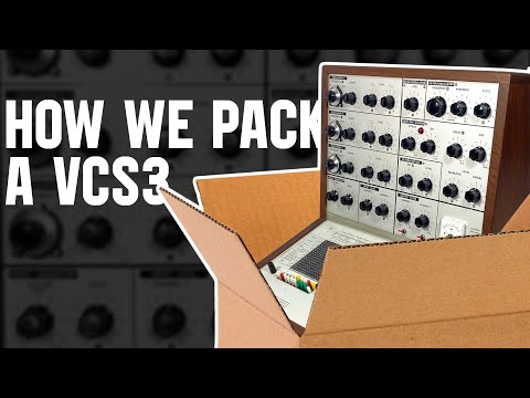 How to Pack A Mega Rare Vintage Synth For Global Shipping