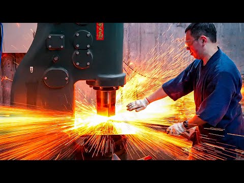 Process of Forging a Katana (Japanese Samurai Sword) with Tamahagane / 武士刀鍛造過程 -Taiwanese Swordsmith