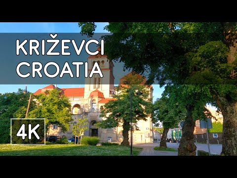 Walking Tour: Križevci, Croatia - 4K UHD Virtual Travel