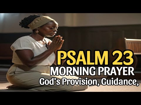 Psalm 23 ✨Morning Prayer for God's Provision, Guidance, and Daily Protection | Morning  Prayer