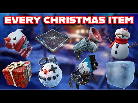 Ranking EVERY CHRISTMAS ITEM In FORTNITE HISTORY From WORST To BEST