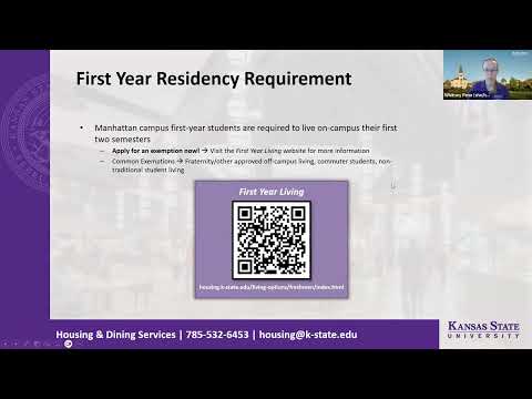 Housing and Dining Services Room Selection Webinar for the 2024-2025 Academic Year