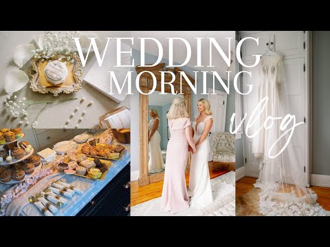 raw + emotional wedding day vlog 👰🏼‍♀️💒🔔💍