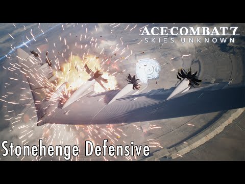 Mission 12: Stonehenge Defensive - Ace Combat 7 Commentary Playthrough