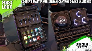 Cooler Master's MasterHub Stream-control Device Launched At CES 2024 - Every Streamer's Dream