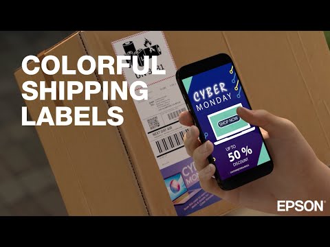 Epson Label Boost Software | Elevate Your Business with Color Shipping Labels