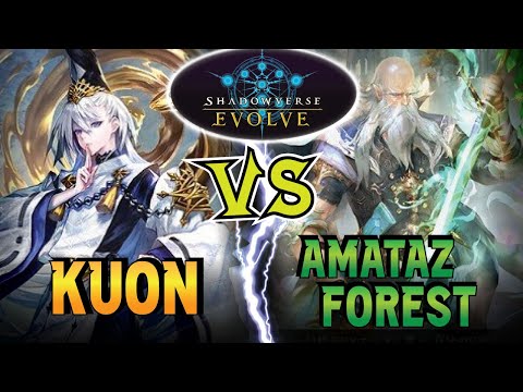 SVE Box Tournament Round 3 | Kuon vs Amataz Forest | BP06 Shadowverse Evolve Gameplay