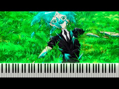 Houseki no Kuni OST - Nannano sa! [Piano Tutorial + sheet]