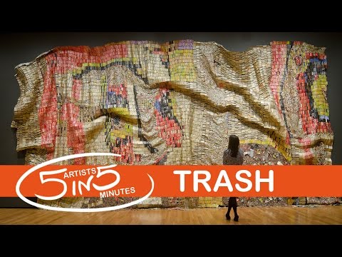 TRASH | 5 Artists in 5 Minutes | LittleArtTalks