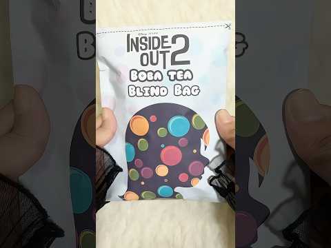 Insideout2 Boba Tea 🧋 Blind Bag #blindbag #asmr #squishy #insideout2 #unboxing #craft #bobatea