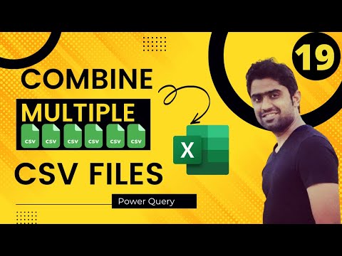 How to Append/Combine Multiple CSV Files in the same folder | Power Query Tutorial 2022