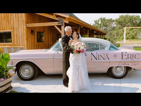 Lakeside Barn Wedding Teaser // Nina + Eric