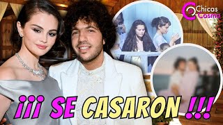 SELENA GOMEZ Y BENNY BLANCO SE CASARON EN SECRETO#selenagomez #bennyblanco