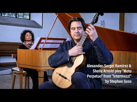 Alexander-Sergei Ramírez & Sheila Arnold play ''Moto Perpetuo" from ''Intermezzi'' by Stephen Goss