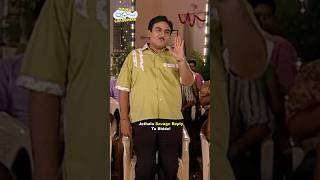 Jethalal Savage Reply To Bhide😎!#comedy #tmkoc #funny #funnycomedy #shorts #comedyfilms